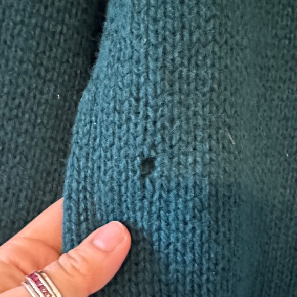 Dark Green Knit Sweater - Picture 2 of 6
